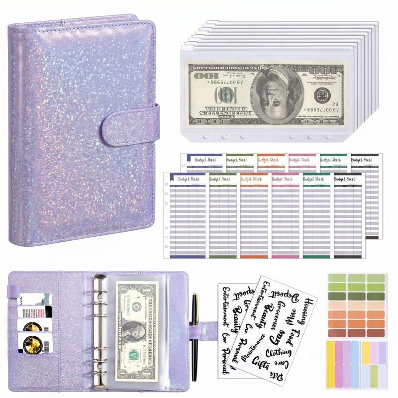 Planner Weekly Budget - Organizador de Orçamento A6 em Couro