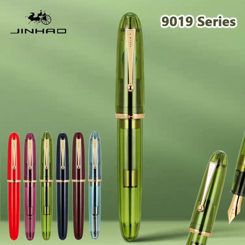 Stationery Supply Business - Jinhao 9019 caneta tinteiro transparente, caneta