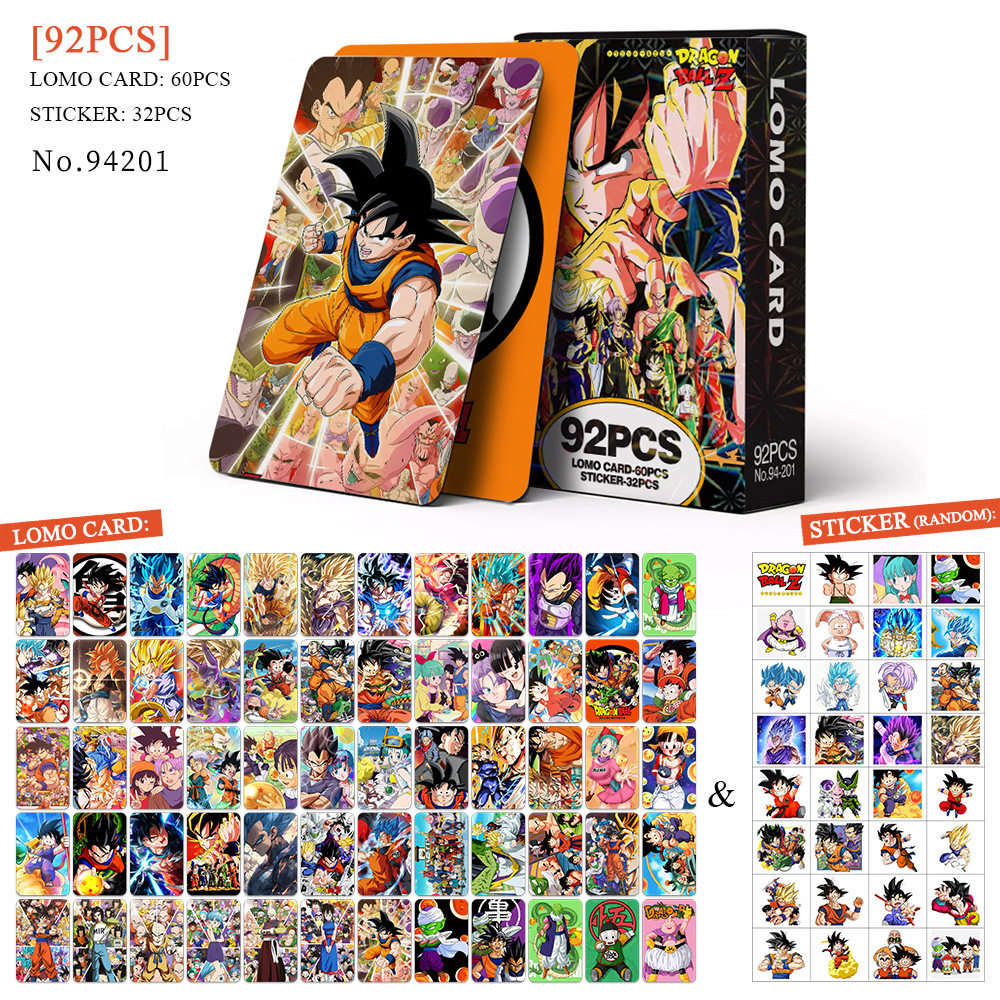 Cardstock Paper Pack - Conjunto de Cartas Colecionáveis Dragon Ball