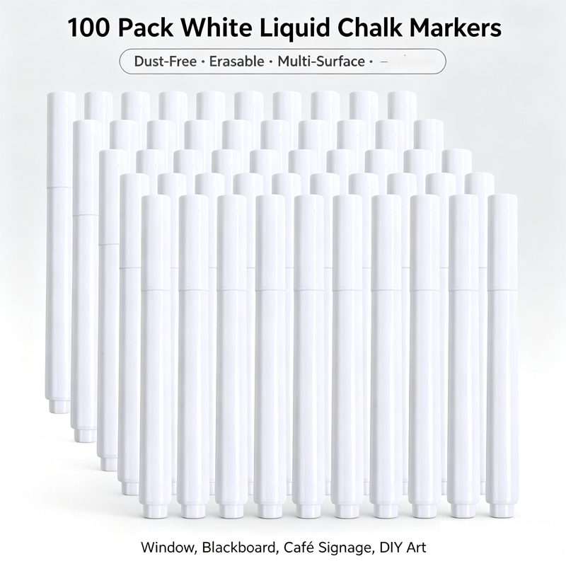 Correction Fluid White - Caneta de Giz Líquido Apagável 3-100