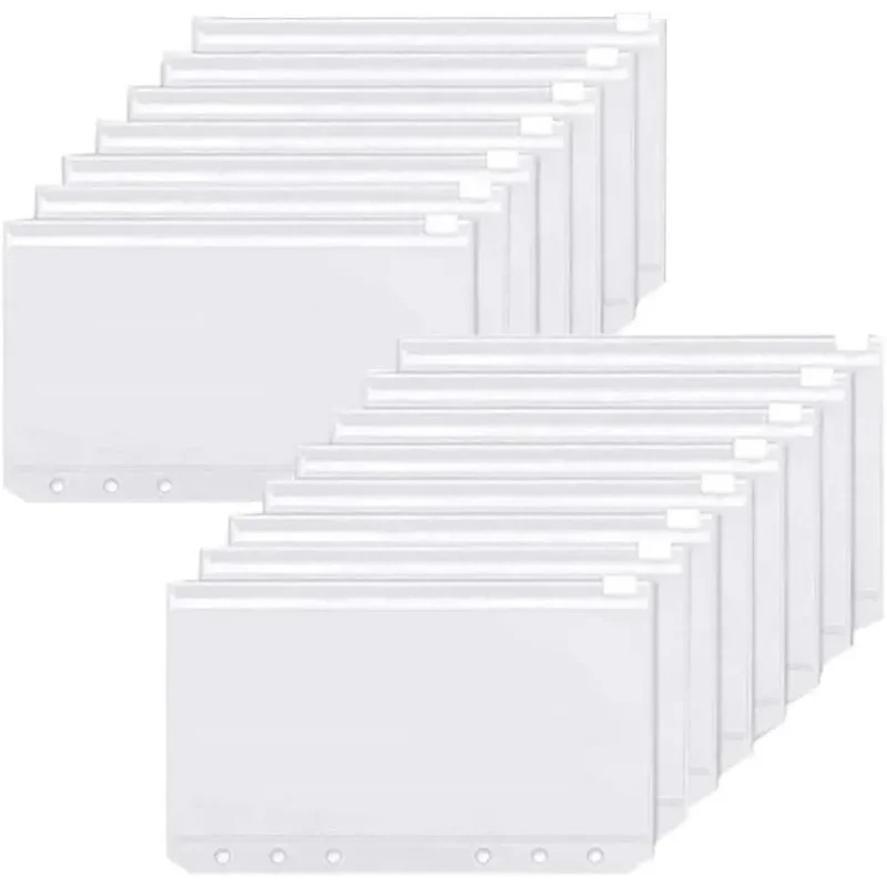 Planner Weekly Budget - 6-30 Bolsas para Fichário A6 com
