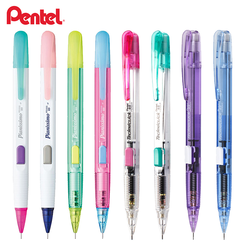 Pentel Pen Energel - Japão pentel lápis mecânico pd105t lado