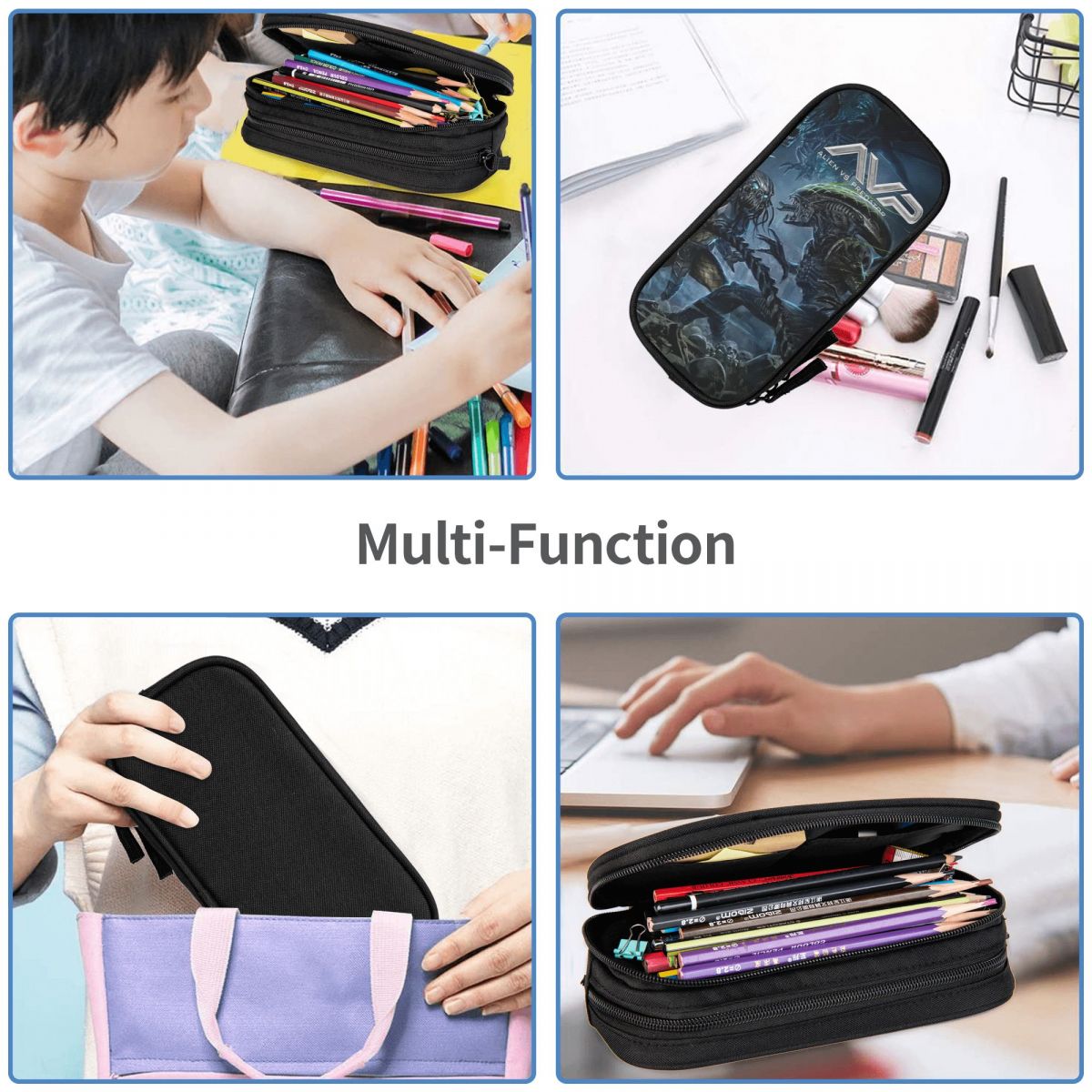 Estojo de lápis Alien Vs Preda - Office Supply Vs Stationery avaliação e preço