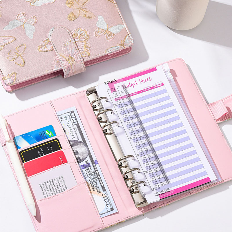 3 Estilos de Fichário A6 de Te - Planner Weekly Budget avaliação e preço