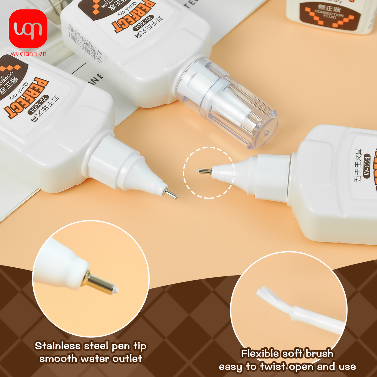 WQN-3/6/12PCS18ml Fluido de co - Correction Fluid White avaliação e preço
