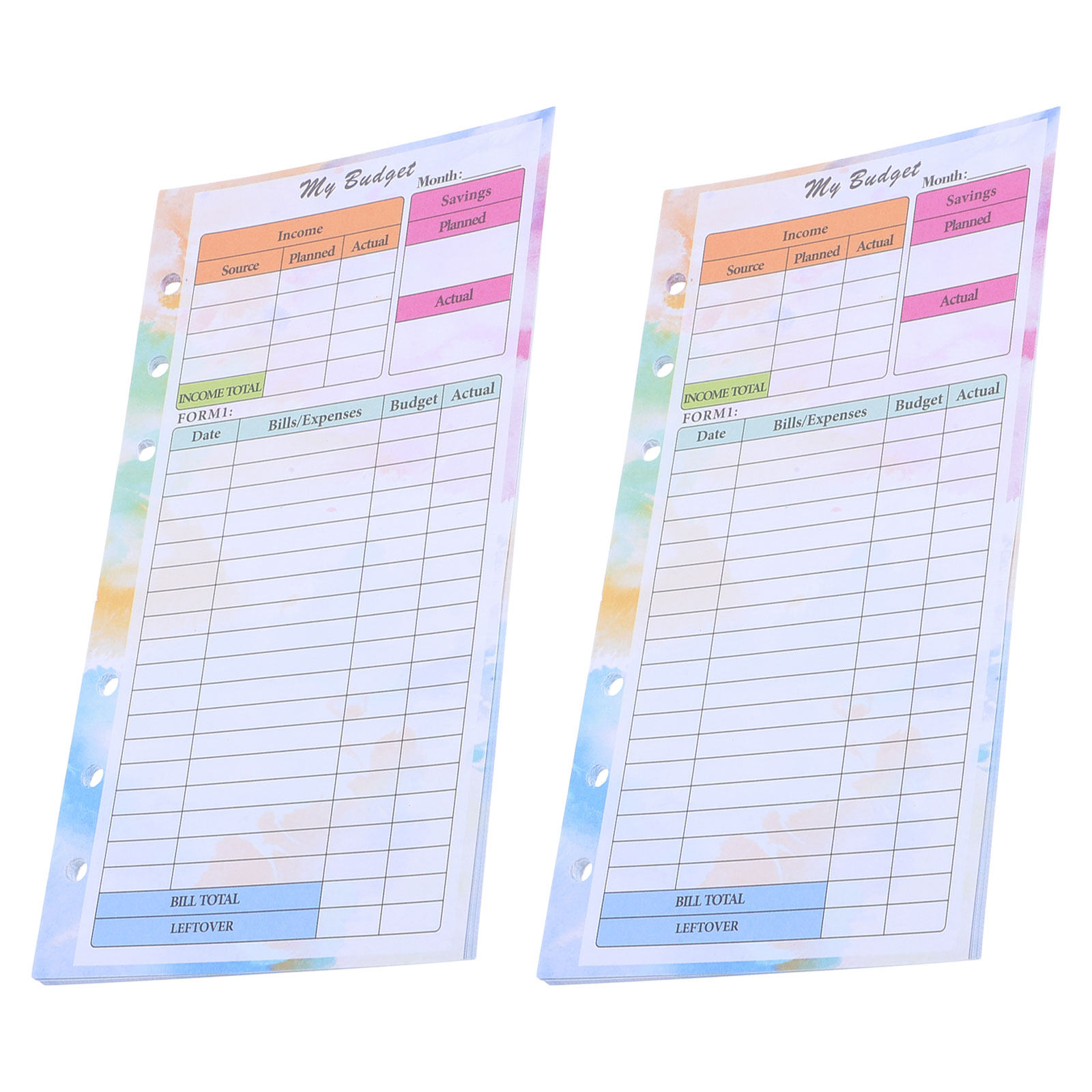 28 Folhas A6 para Planner: Ref - Planner Weekly Budget avaliação e preço