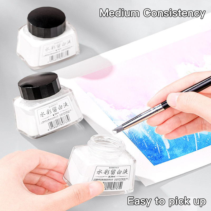 Borrence 28ml fluido de mascar - Correction Fluid White avaliação e preço