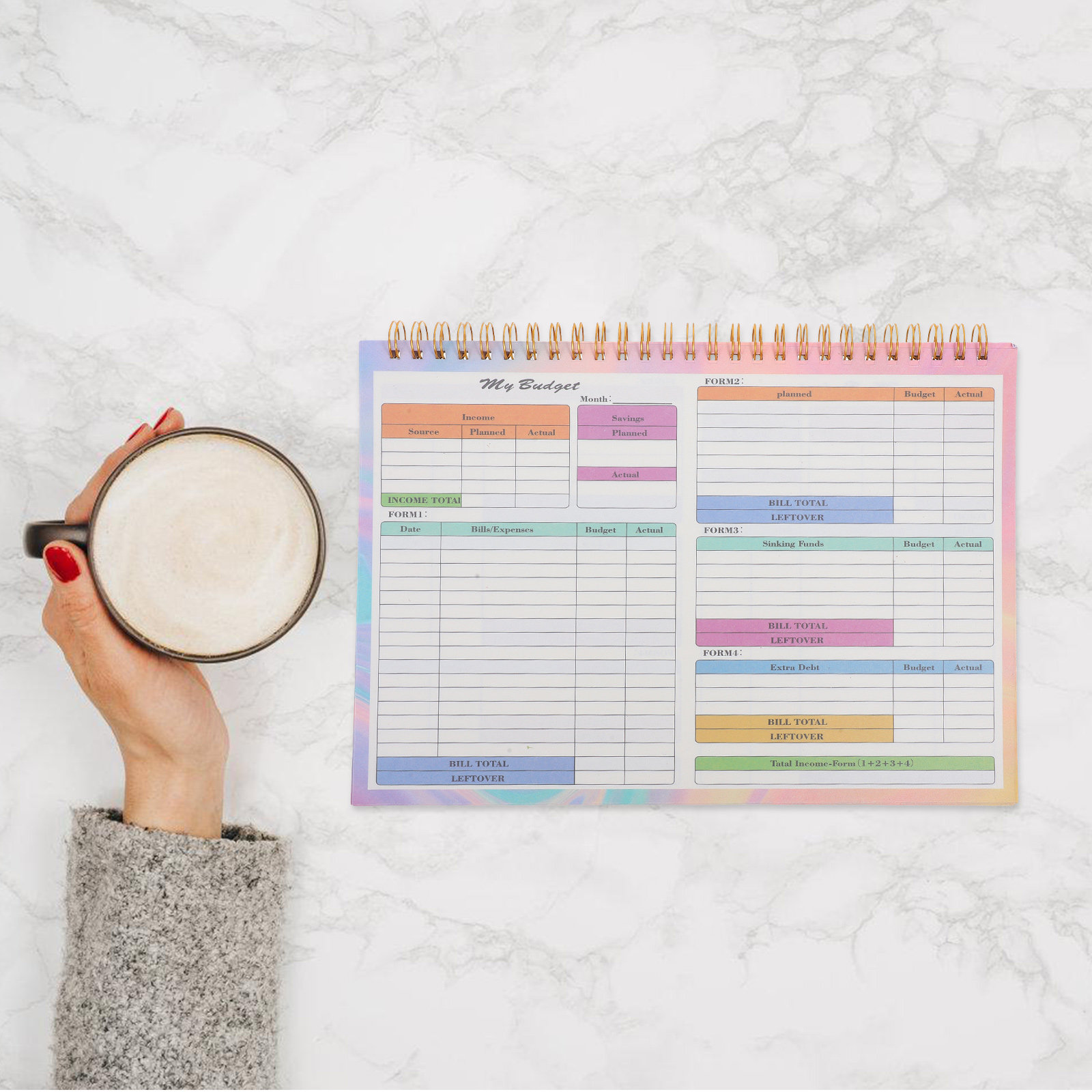 Caderno Financeiro B5: Organiz - Planner Weekly Budget avaliação e preço