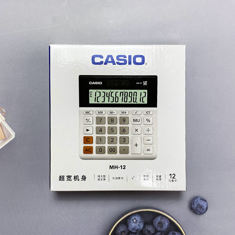 Calculadora Solar Casio MH-12  - Stationery Supply Business avaliação e preço