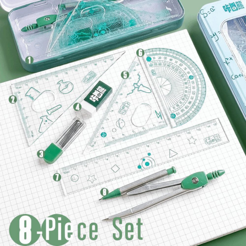 Conjunto de Geometria Multifun - Compass Geometry Set avaliação e preço