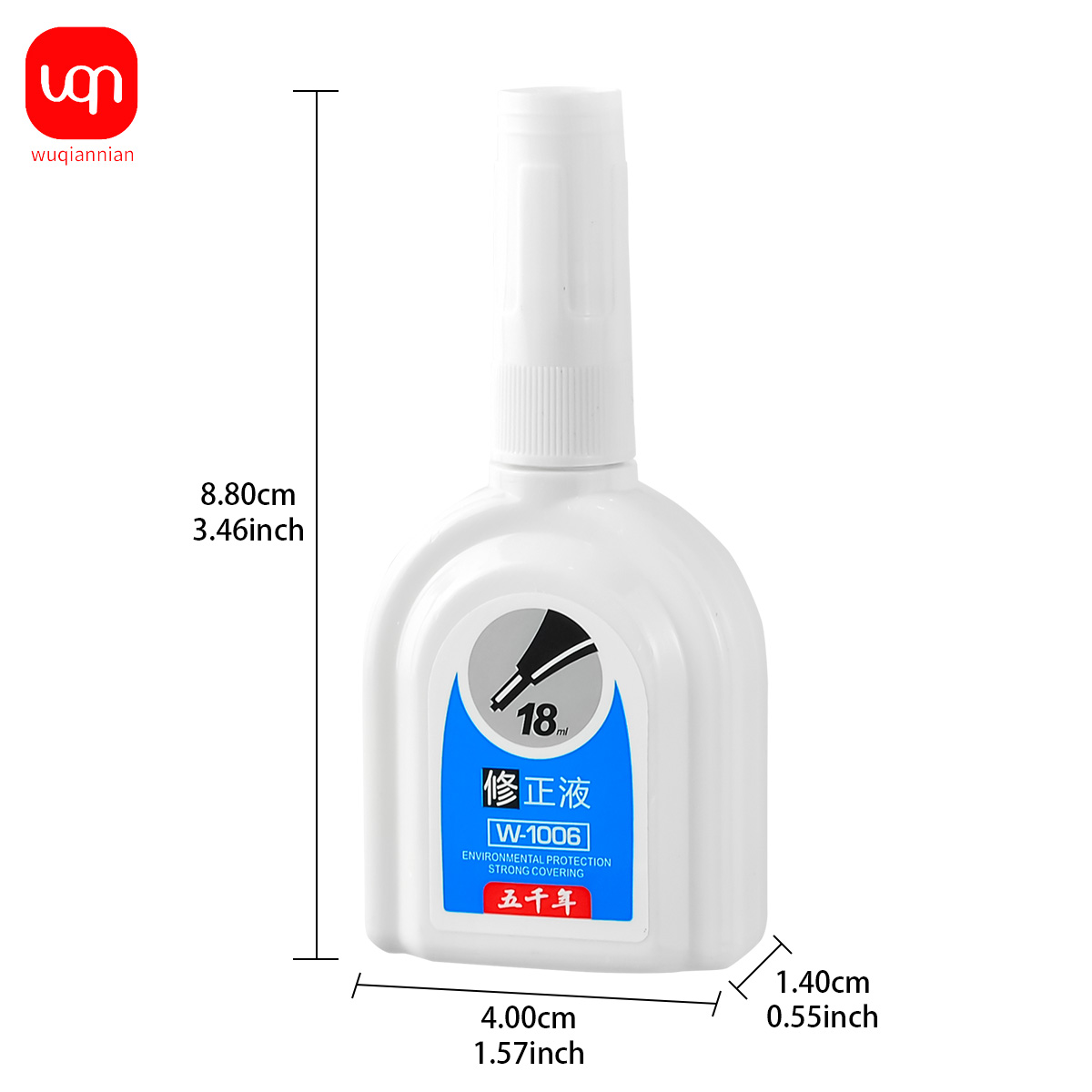 WQN-1/3/6PCS Fluido de correçã - Correction Fluid White avaliação e preço
