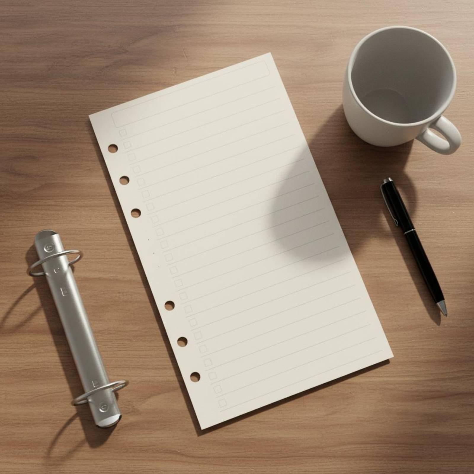 Refil de Folhas Soltas para Fi - Planner Weekly Budget avaliação e preço